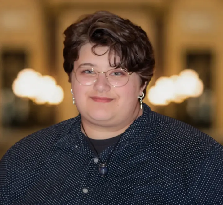 Portrait of Law Clerk Jess Harlan-Gehl